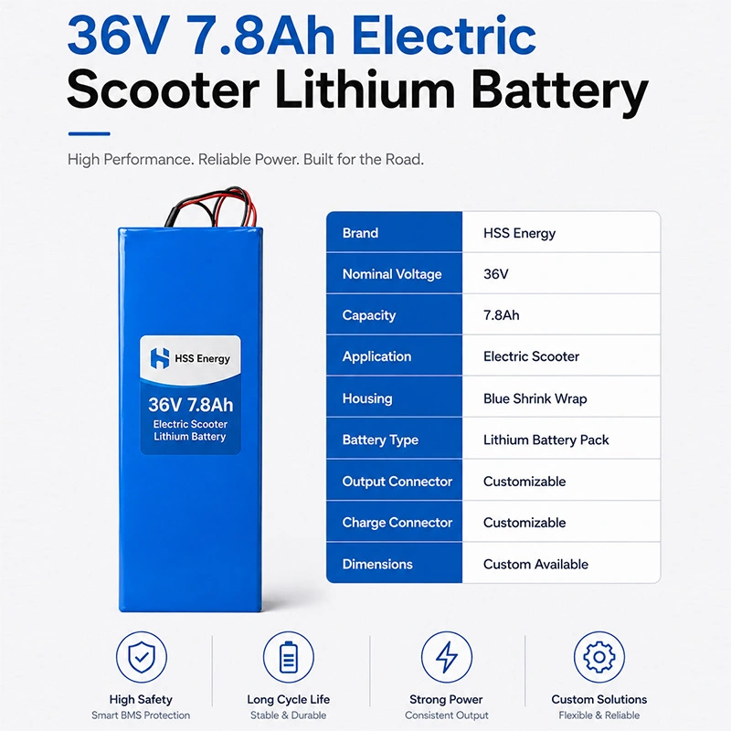 Bateria litowa do skutera elektrycznego 36 V 7,8 Ah