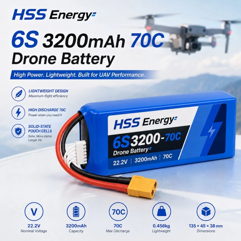 Bateria FPV 6S 3200 mAh