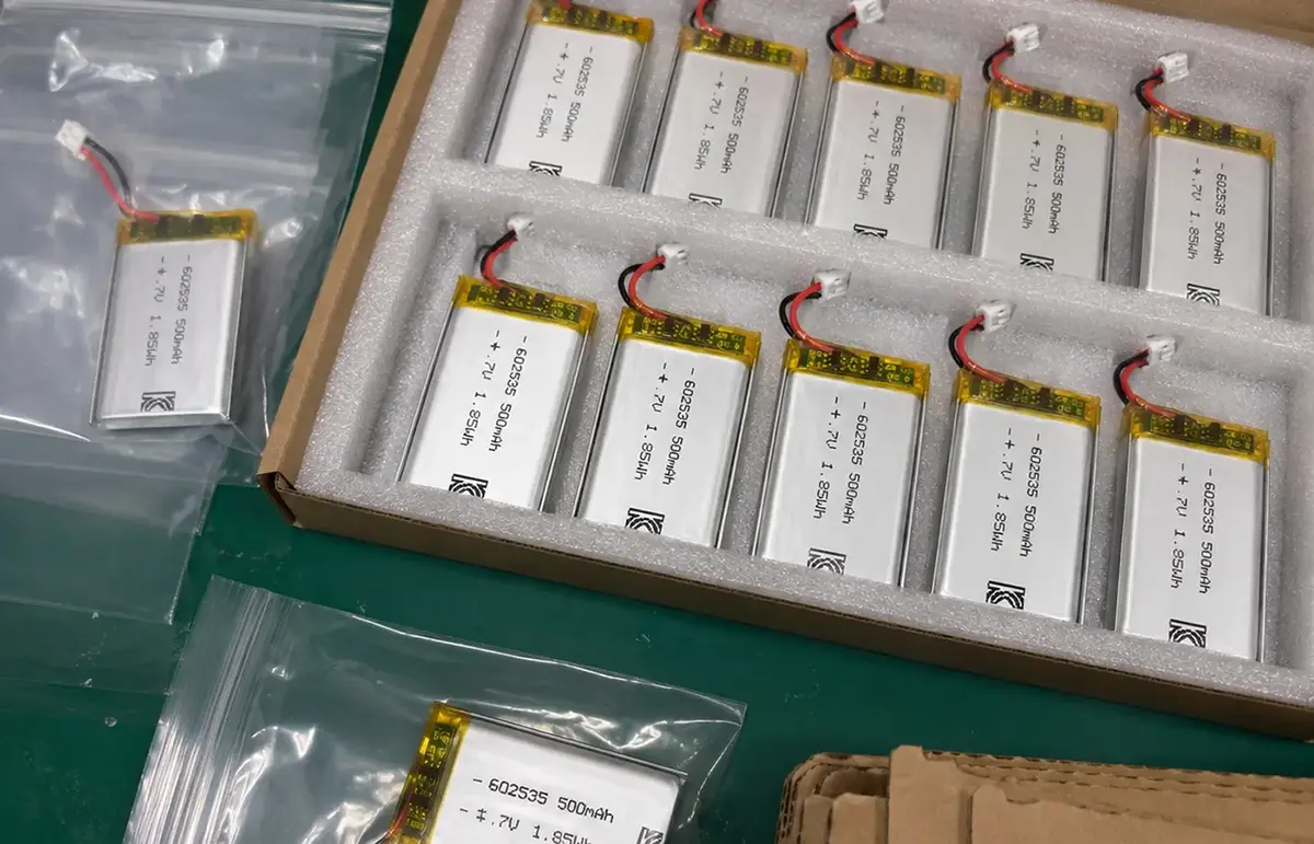 3.7V 500mAh LiPo Battery